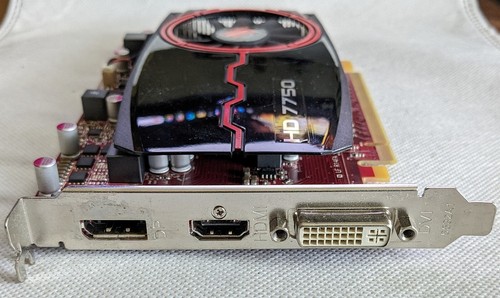 AMD Radeon HD7750 1Gb Graphics Card, DisplayPort,HDMI, VDI outputs | eBay