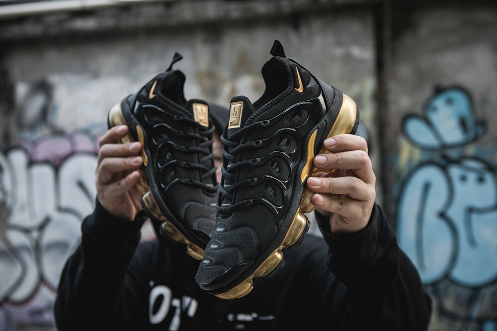 Gold Air Max Tn Vapormax Black Nike Air VaporMax TN Plus Black
