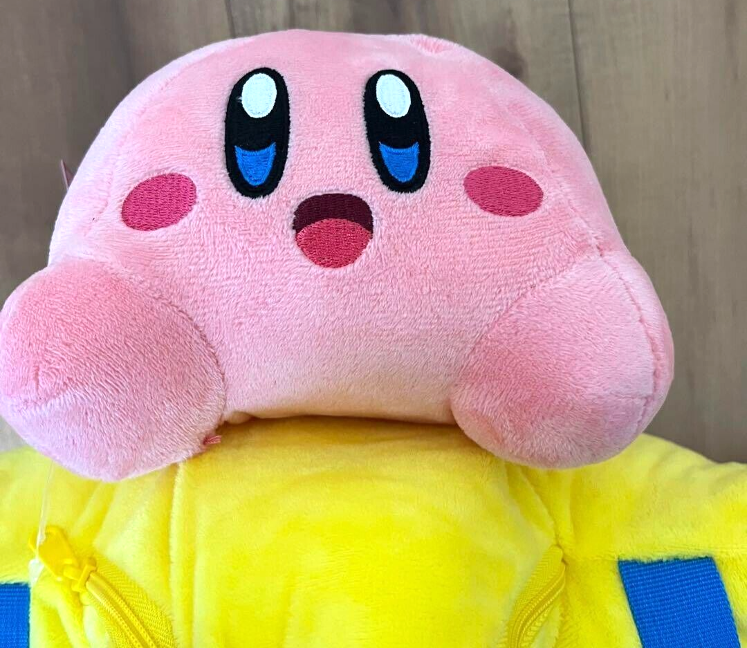 Kirby of the Stars Warp Star Plush Backpack From Japan 40cm 15.7