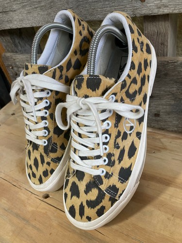 mens vans leopard print