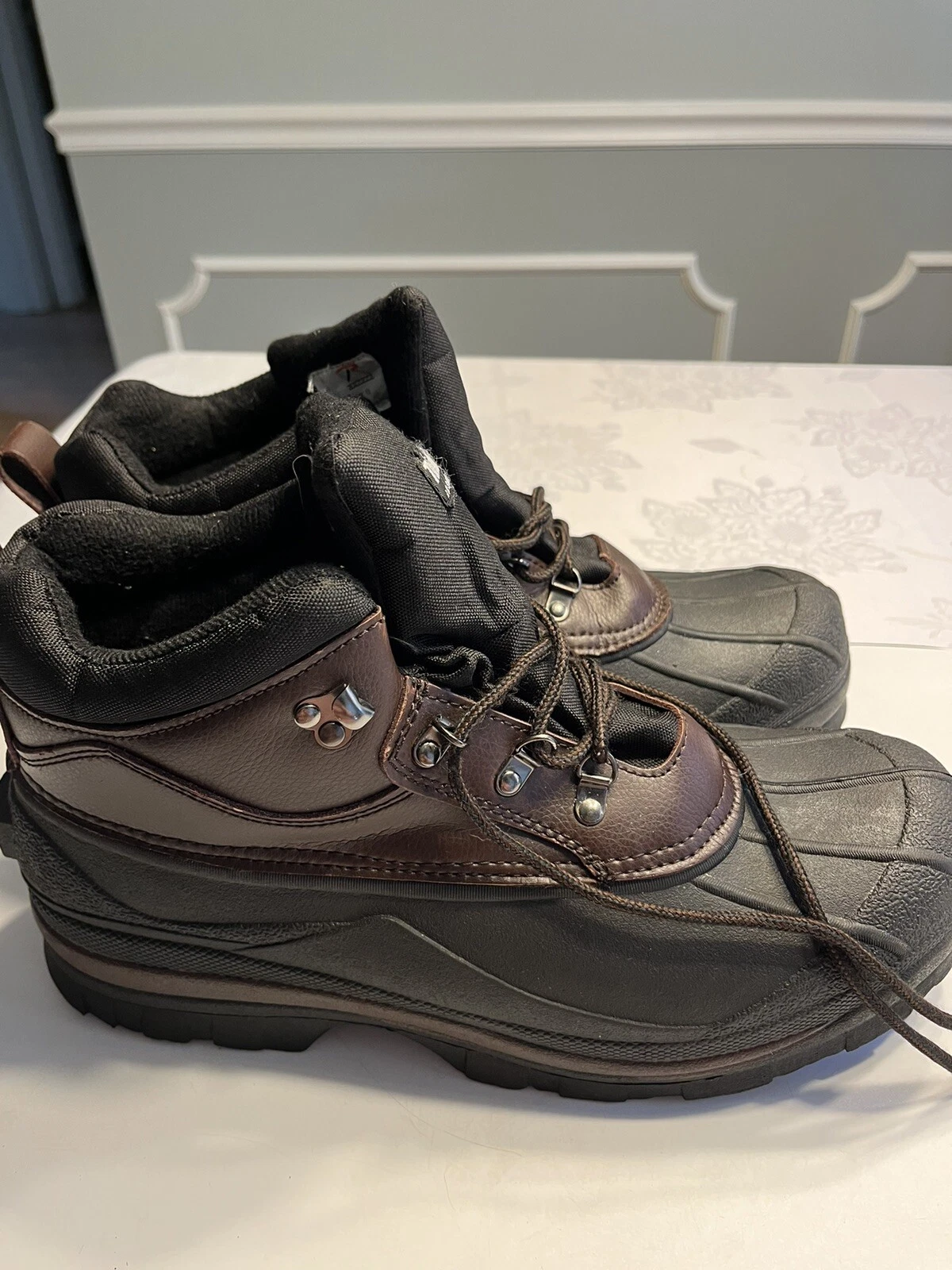 Rothco Venturer Cold Insulated Hiking Boots Leather Rubber Brown 5059 Men’s 13