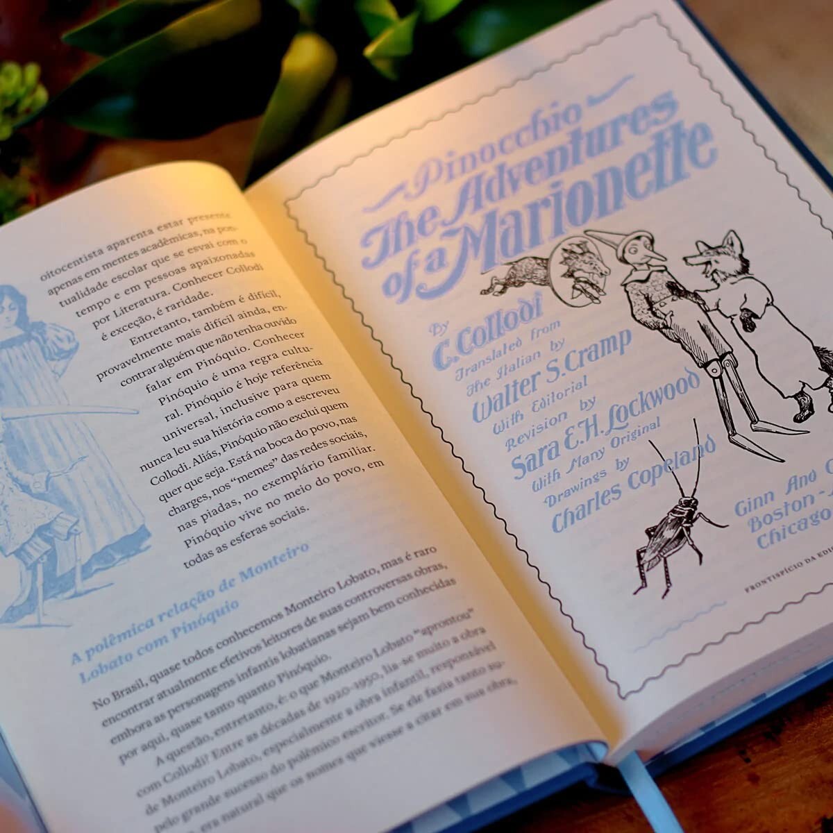 As Aventuras de Pinóquio Carlo Collodi Em Português do Brasil