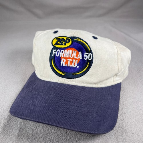 Zep Formula 50 Mütze Herren Einheitsgröße weiß Strapback Cap zweifarbig bestickt - Bild 10 von 10