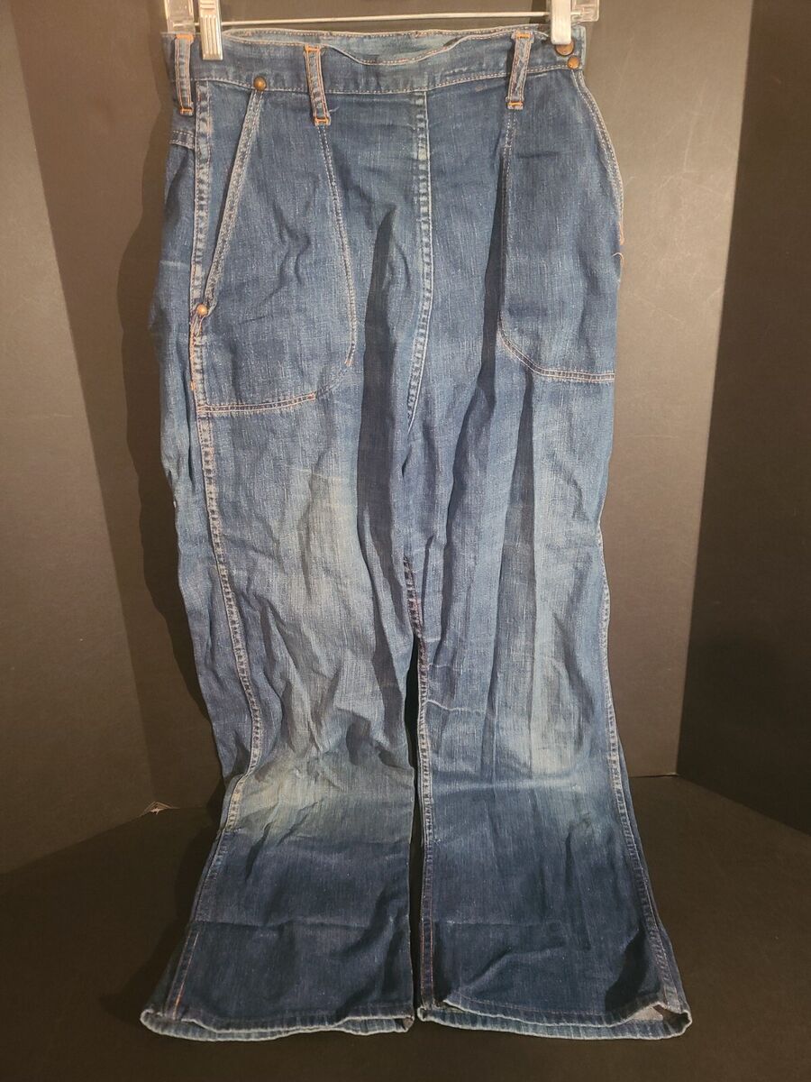 Vtg 1940s 1950s BLUE BELL Wrangler Side Zip Jeans Ladies Vtg 1940s 1950s BLUE BELL Wrangler Side Zip Jeans Ladies