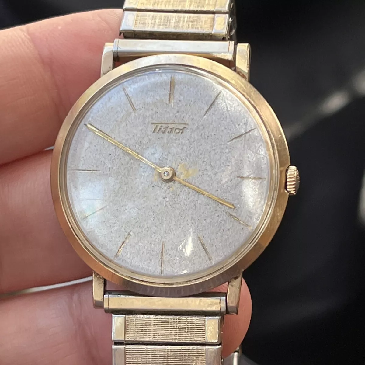 Tissot clearance vintage gold