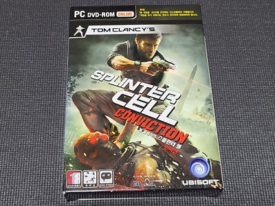 Tom Clancy's Splinter Cell Conviction PC Retro Game Korean Version for Windows