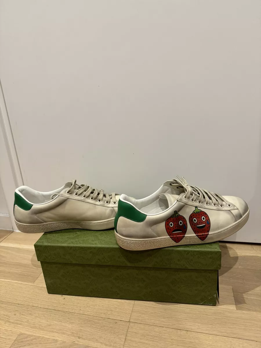 Gucci strawberry deals sneakers
