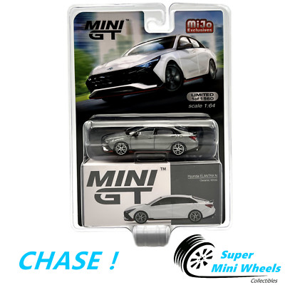 CHASE ! Mini GT 1:64 Hyundai Elantra N Ceramic White #427 | eBay