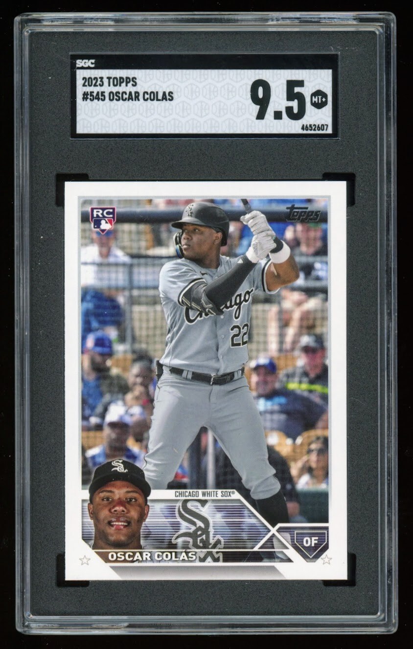2023 Topps Series 2 Oscar Colas RC Rookie #545 SGC 9.5