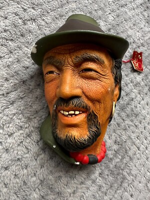 Vintage Bossons' Heads—made in England—14 pieces