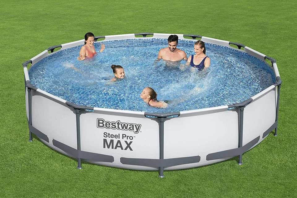 Bestway Swimming Pool ?366x76cm Steel Pro MAX Rund Pool Schwimmbecken Schwimmbad - Bild 3 von 4