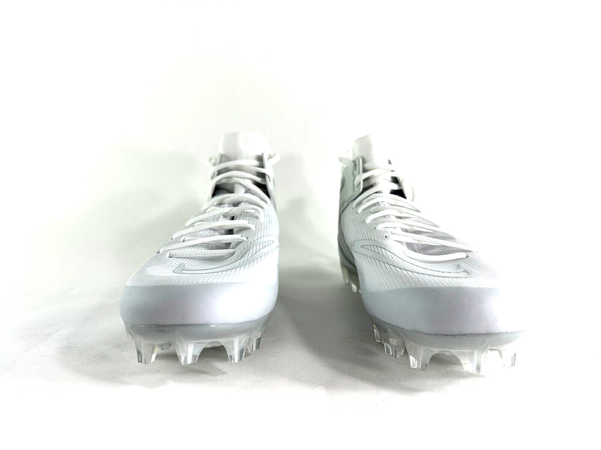 Nike Alpha Huarache 8 Elite LAX Men\'s White Cleats CW4440-110 US Size 12.5 NWB Nike Alpha Huarache 8 Elite LAX Lacrosse Cleats White Men main image 2