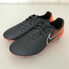 NEW Nike Magista Obra Elite SG Pro Soccer Cleats Gray Orange AH7405-081 Size 6
