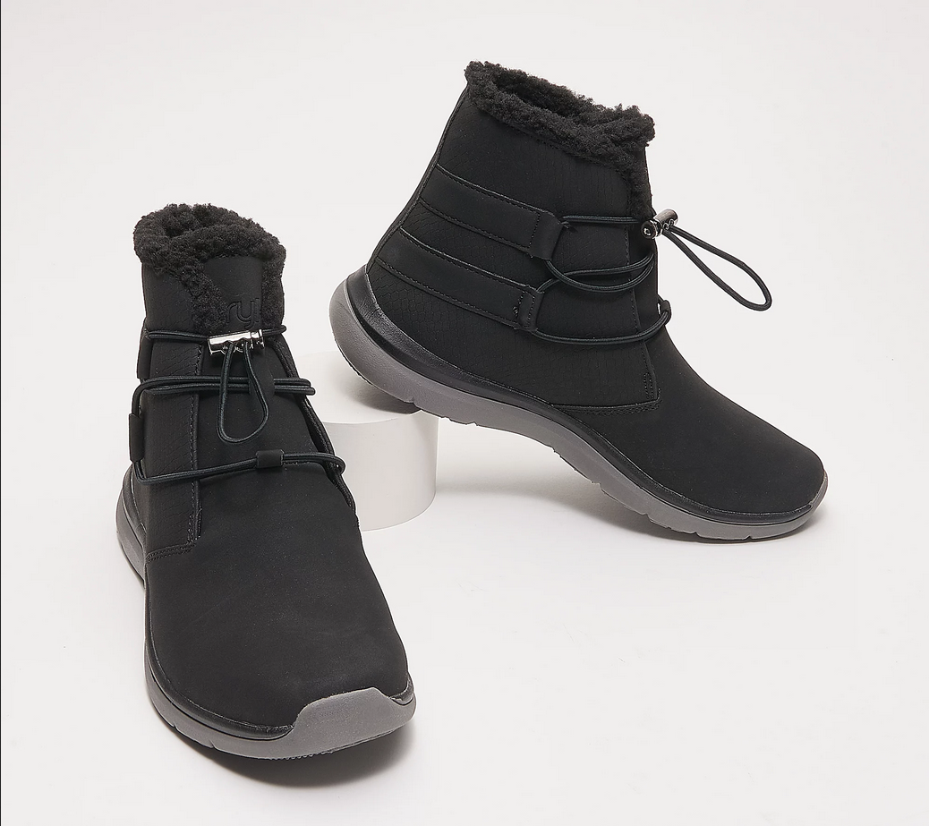 Ryka Faux Fur Winter Boots-Evie Exotic 