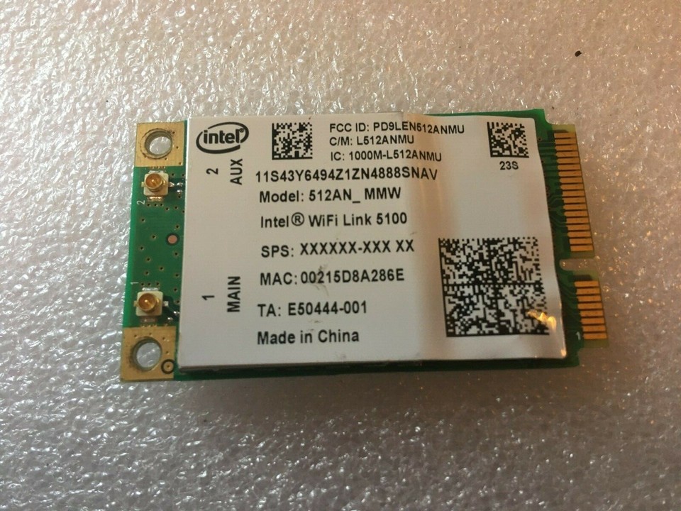 Ibm R500 IBM Lenovo Thinkpad Intel Ultimate Wireless N Card R500 Dual Band ...
