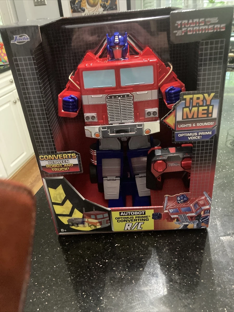 Optimus prime best sale remote control toy