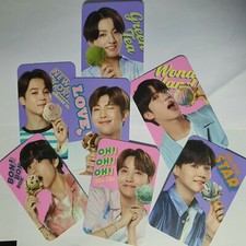 BTS Baskin Robbins Official Promotional 7 member's charm Photocard