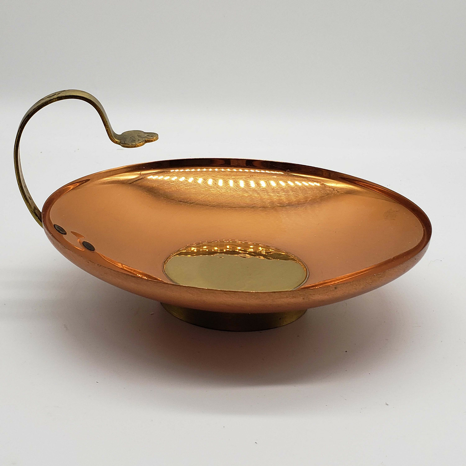 Vintage Coppercraft Guild Taunton, Mass. Copper Brass Candle Holder eBay