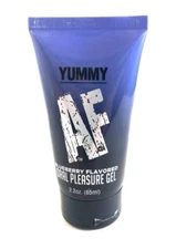FREE GIFT & Yummy AF Oral Pleasure Flavored Gel 2.2oz - Blueberry