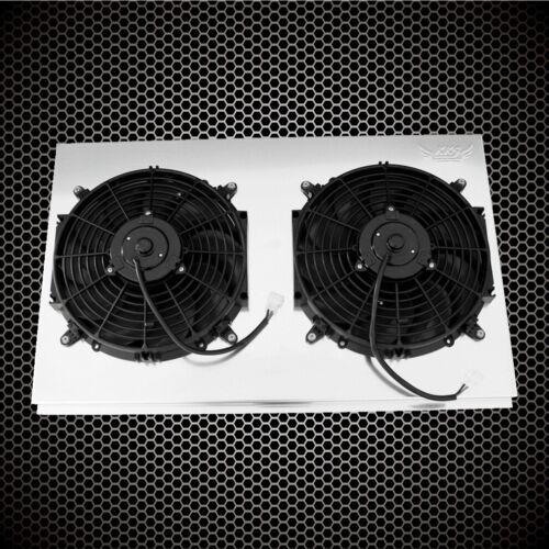 26" KKS Radiator Shroud 2x 12" Fan For 1978-1987 Chevy Monte Carlo G-Body Camaro - Picture 1 of 6