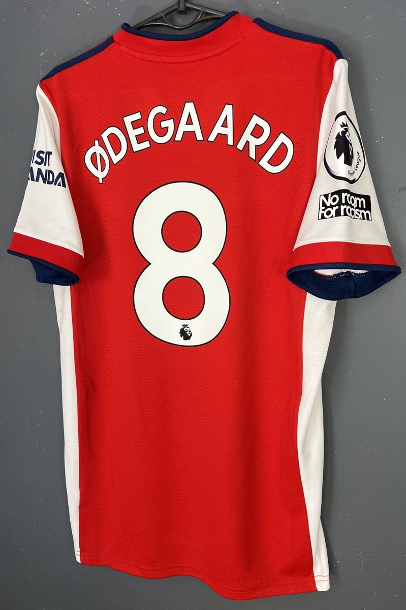 MENS FC ARSENAL 2021/2022 MARTIN ODEGAARD #8 SOCCER FOOTBALL SHIRT