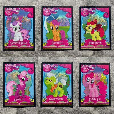 My Little Pony Series 1 Parallel Foil trading cards TCG