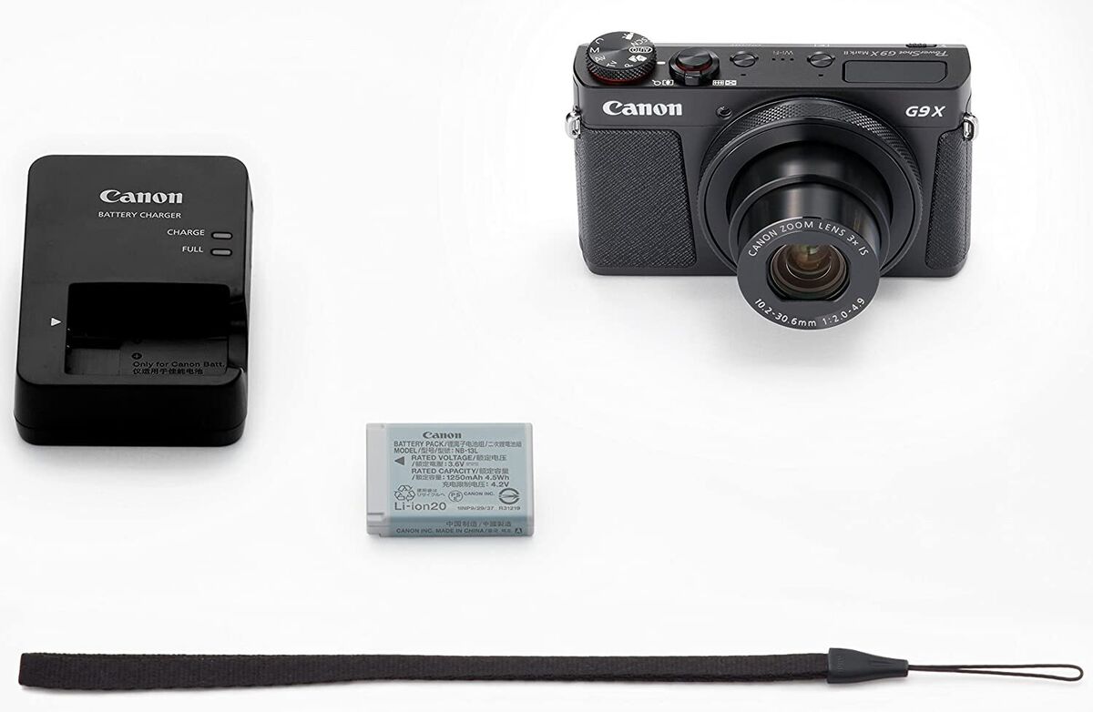 Canon PowerShot G9X Mark II Compact Wi-Fi Digital Camera -95 Canon PowerShot G9X Mark II Compact Wi-Fi Digital Camera -95