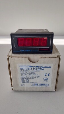 Revalco 2RCTD36.1 110 20MA Digital Tachometer