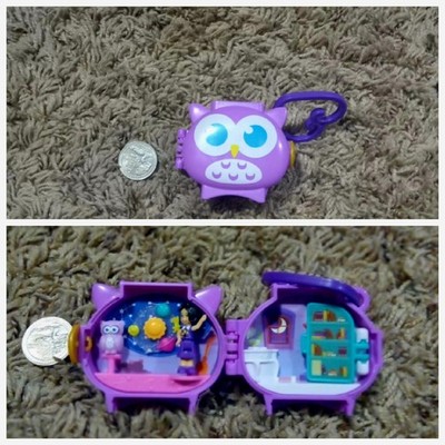 Polly Pocket Pet Connects Stackable Mini Owl Compact Playset 2022