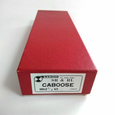 Sango Modell HO schmal (9 mm) S.R.&R.L. Caboose B Kit Vintage