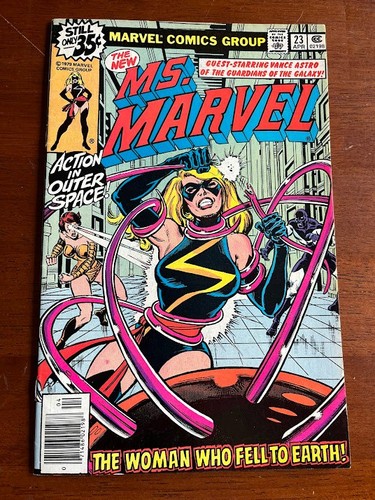 MS. MARVEL # 21 VF- MARVEL COMICS 1979 LAST ISSUE IN SERIES CAROL DANVERS