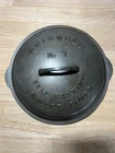 Griswold  #7 Fully Marked Low Dome Cast Iron Skillet Lid