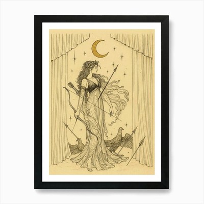 Aphrodite 1 Kunstdruck gerahmt Wandbild Poster Leinwanddruck Bild