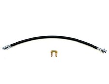 Universal Rubber Brake Hose, 3/8"-24 Male to 3/8"-24 Female, 24" Long 24 Inch