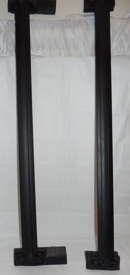 Barra transversal de techo para equipaje de carga Honda Element 2003-2011 negra OEM Foto 2 de 4