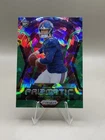 Jaxson Dart 2025 Panini Prizm Green Ice Prizm Prizmatic #6 Rookie RC Giants