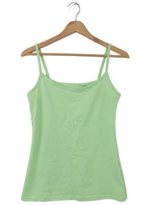 BASIC FOR EVERYDAY Trägertop Damen Top Gr. DE 38 grün Casual-Look