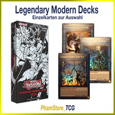 YuGiOh! Legendary Modern Decks 2026 - Einzelk...