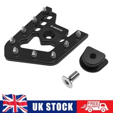 For YAMAHA RAPTOR 700 / 700R Extender Brake Pedal Step Plate Tip 2013-2026 Black