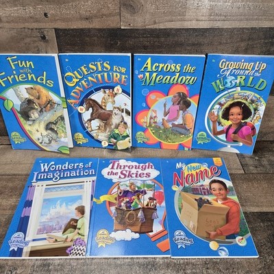 Abeka Reading Program 2nd Grade Readers Lot of 7 Soft Cover Books Clean