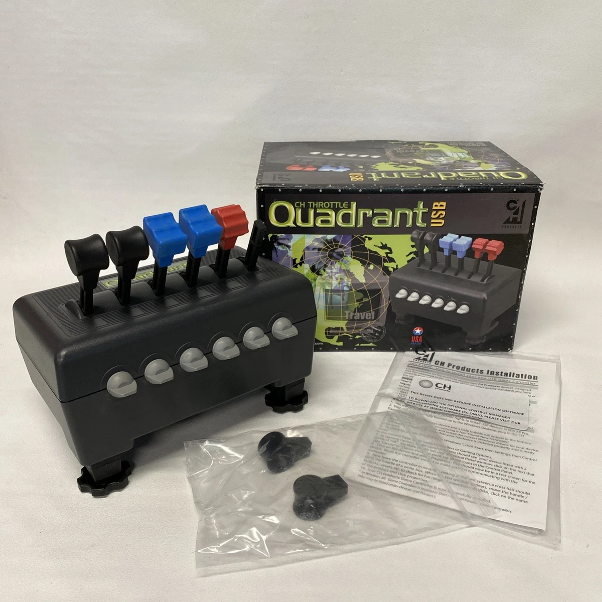 Ch Products Throttle QuadrantUSBコントローラー 【公式通販】