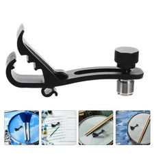  5pcs Mic Clamp Mount For Drum Kit - Adjustable Mic Clips Mounting Accessories -