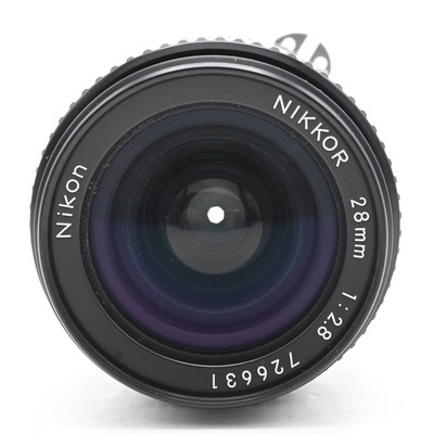 Nikon Nikkor AI-S 28mm f2.8 Lens AIS #631 | eBay