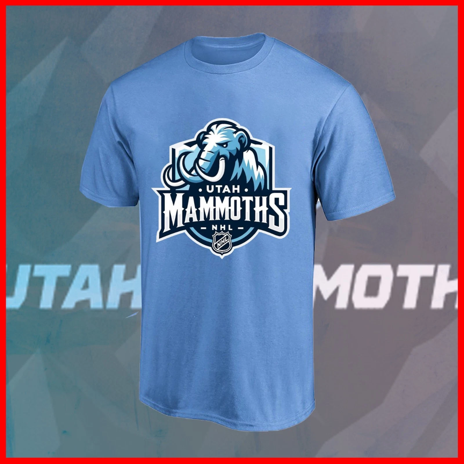Utah Mammoth Hockey Team 2025 Logo All Size S-5XL