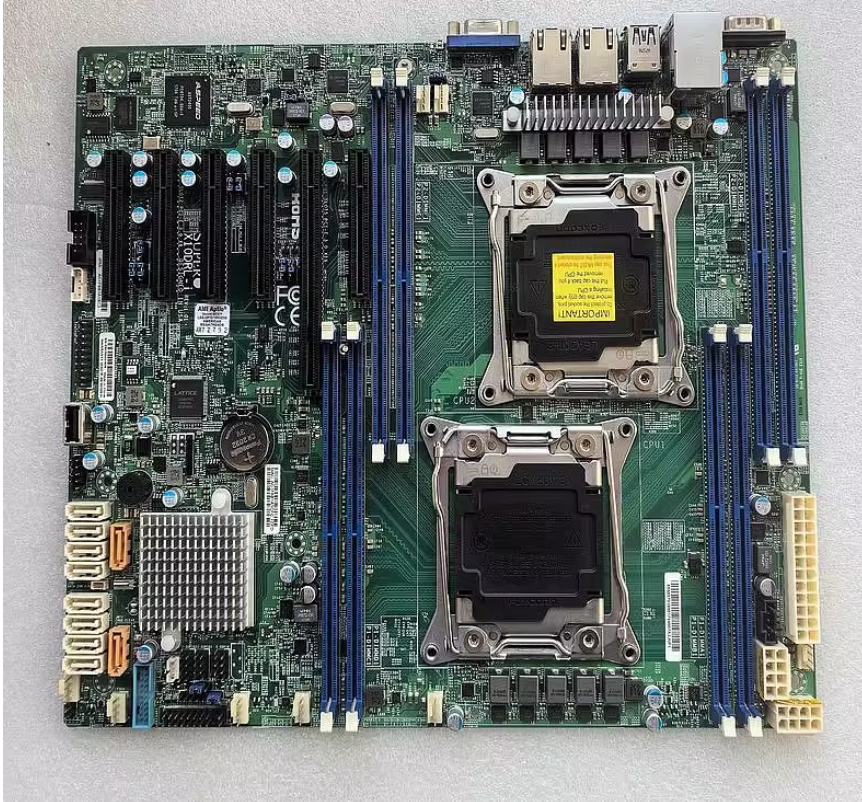 Used Supermicro X10DRL-i Intel C612 Chipset LGA 2011 DDR4 ATX