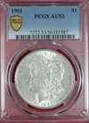 1901-P MORGAN DOLLAR PCGS AU53