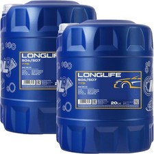 40L MANNOL 5W-30 LONGLIFE MOTORÖL für 504.00 507.00 LL-04 MB 229.51 C30 ÖL 5W30