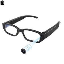 Camera Wearable Video Recording Glasses 1080P - Outdoor Sports Camera Glasses wi