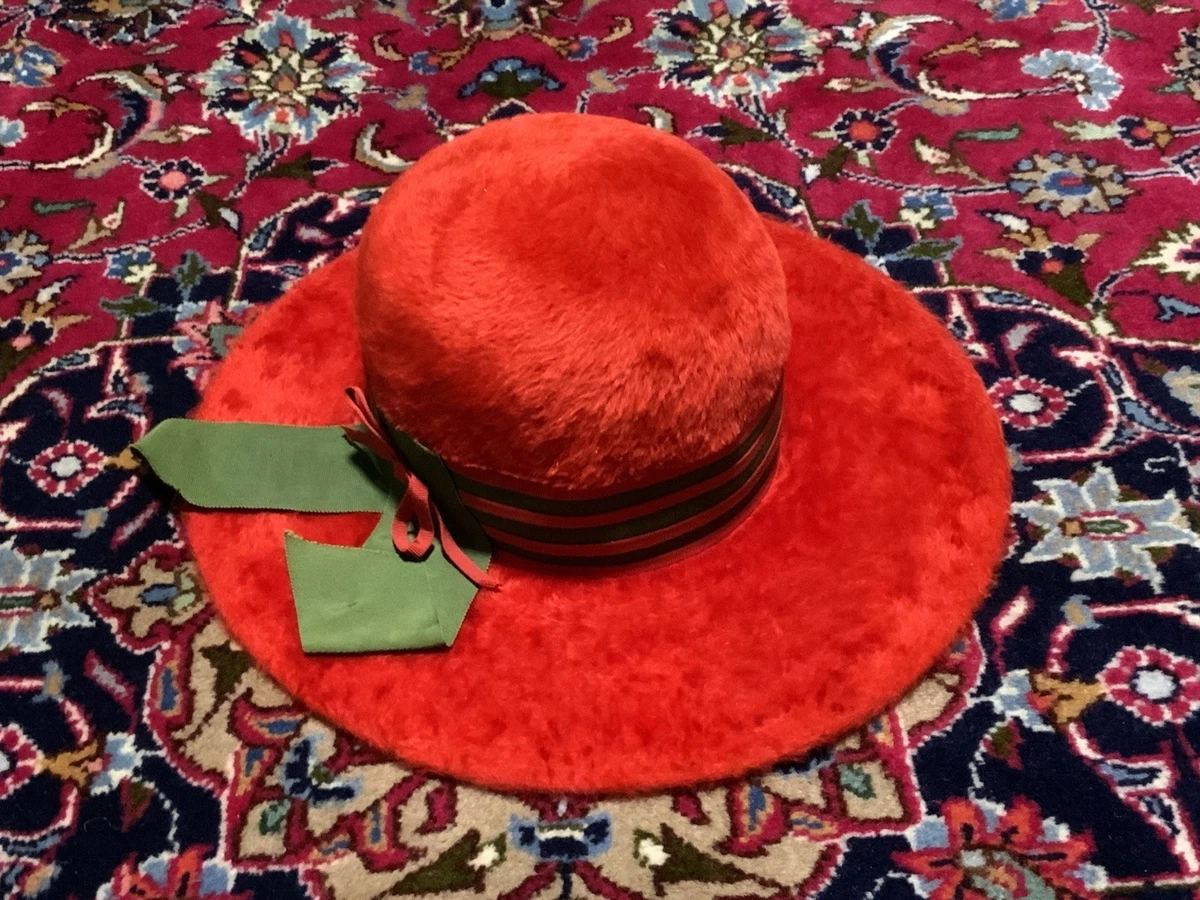 Fur Green Vintage Hats for Women for sale | eBay