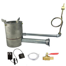 Abfallölbrenner Heiße Heizung Kochofen Brennwerkzeuge Alte Motorölherd + Blower